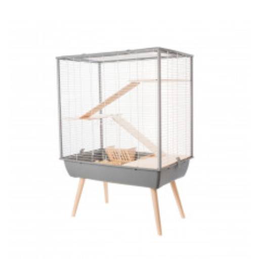 Neo Cosy Large Rodent Cage Grey